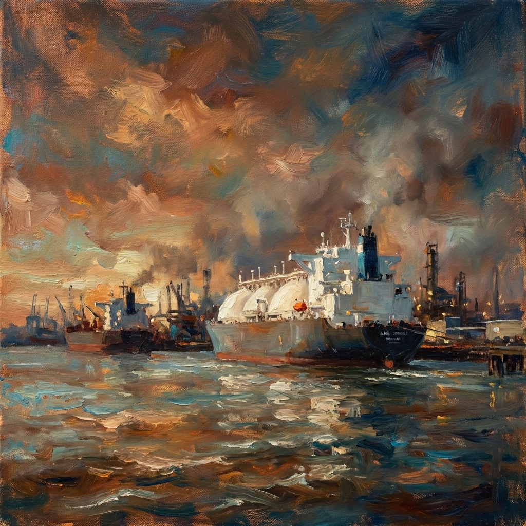 LNG terminal on Gulf Coast